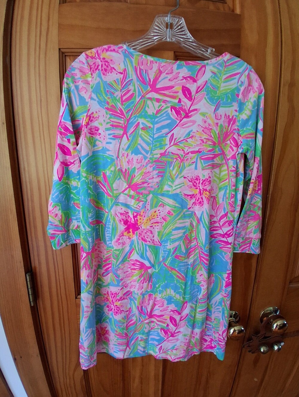 Lilly Pulitzer Mini Marlowe Dress "Pop Up Lilly Of The Jungle" XL (12-14) NWT - Picture 4 of 8